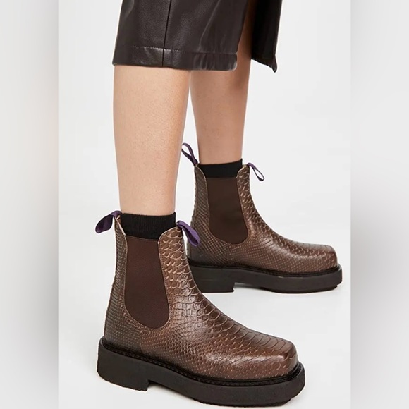 Eytys brown chelsea boots - size 38 - Picture 1 of 10